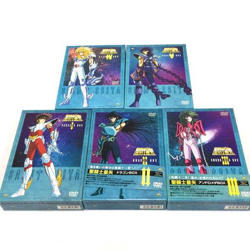 聖闘士星矢 DVDBOX 1〜5巻 & 劇場版BOX 聖闘士星矢 DVD-BOX 1 【公式通販】