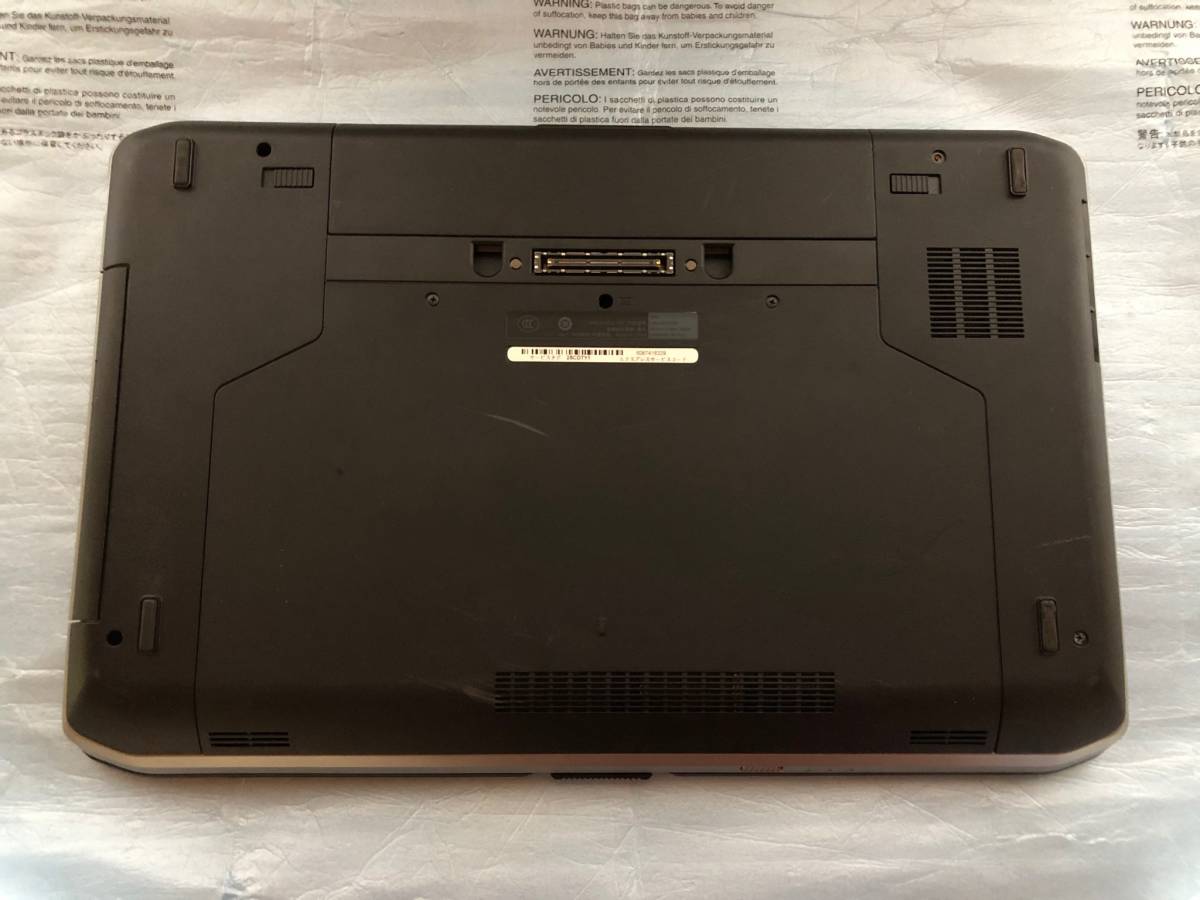 DELL Latitude E5530 CPU Core i5-3340M メモリ4GB ジャンク 155 