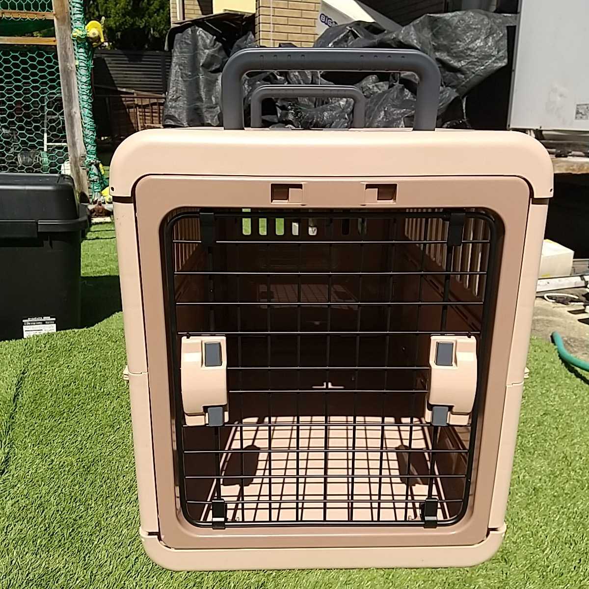 キャンピングキャリー L 折りたたみ ブラウン リッチェル Richell