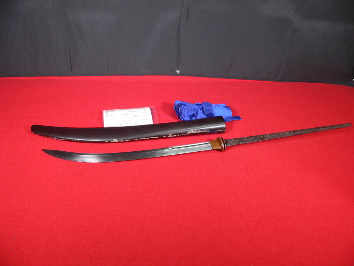 50 古い薙刀 丹波守吉道 刃長さ 40.2cm