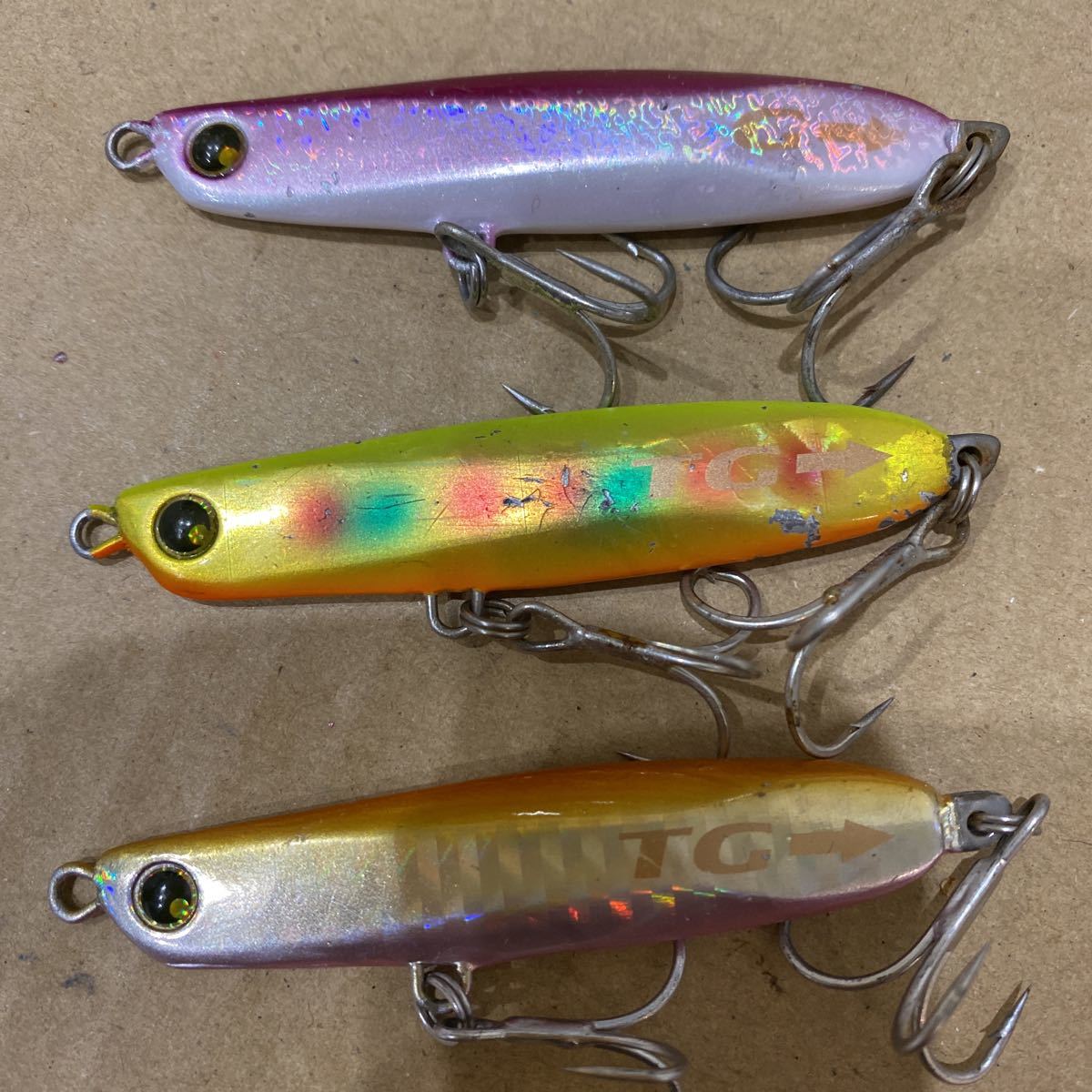 シマノ Shimano 熱砂 スピンビーム Tg 42 色 3本セット J7 シーバス ヒラメ ソルト ルアー 同梱可 ミノー 売買されたオークション情報 Yahooの商品情報をアーカイブ公開 オークファン Aucfan Com