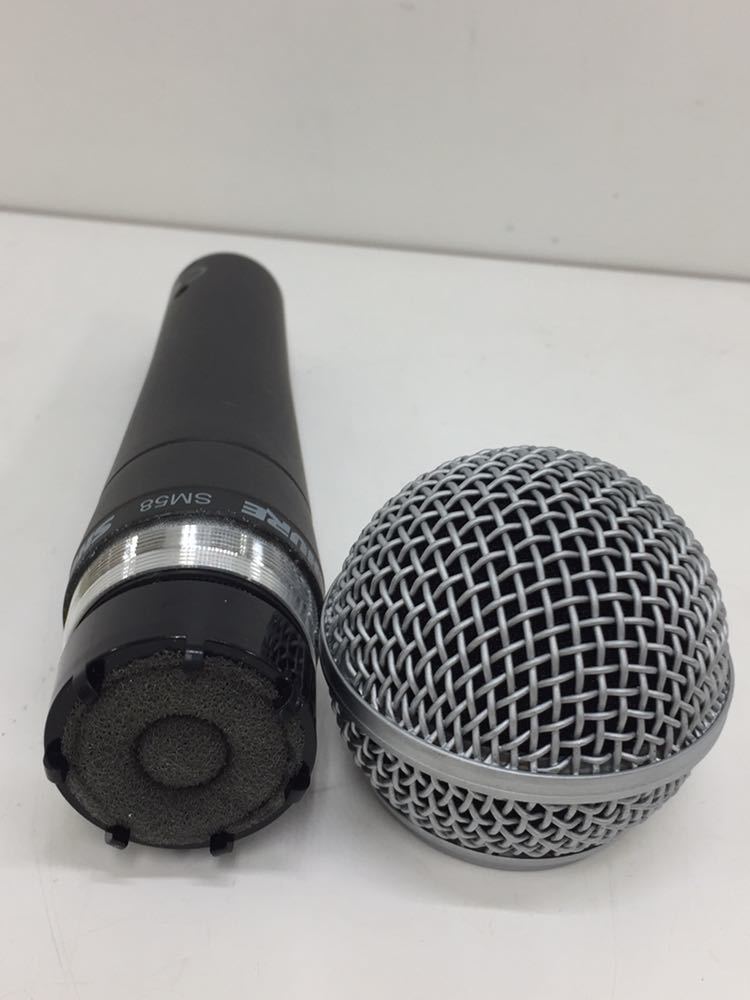 SHURE SM58 ダイナミックマイク 専用ケース付き SHURE シュア