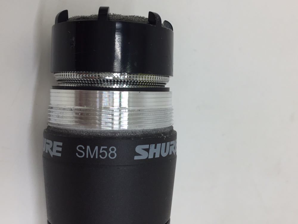 SHURE SM58 ダイナミックマイク 専用ケース付き SHURE シュア