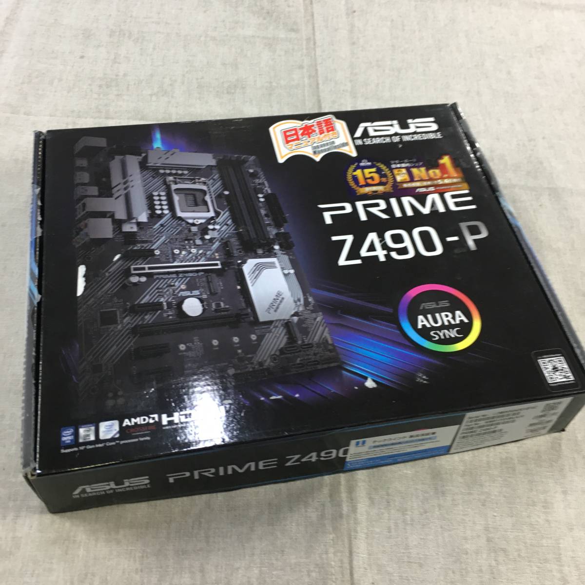 現状品 ASUS INTEL Z490 搭載 LGA1200 対応 PRIME Z490-P 【 ATX 】