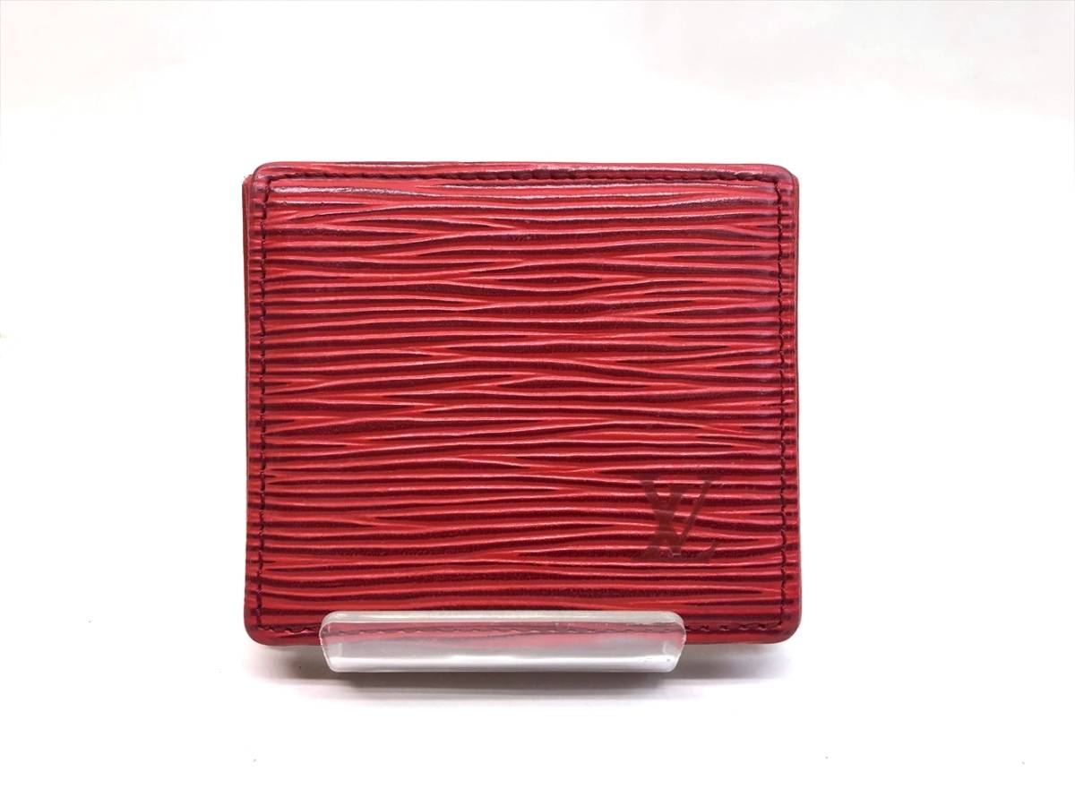 値下げ LOUIS VUITTON ルイヴィトン エピ ポルトモネ ボワット コイン 