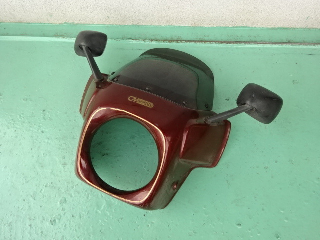 Z2 Z1 KZ900 KZ1000 Z750F Z750D Z750FX Z400FX CB750F CB750K CBX400F GS750 GS400 XJ400 RZ350 Motoco モトコ FRP ビキニカウル 当時物