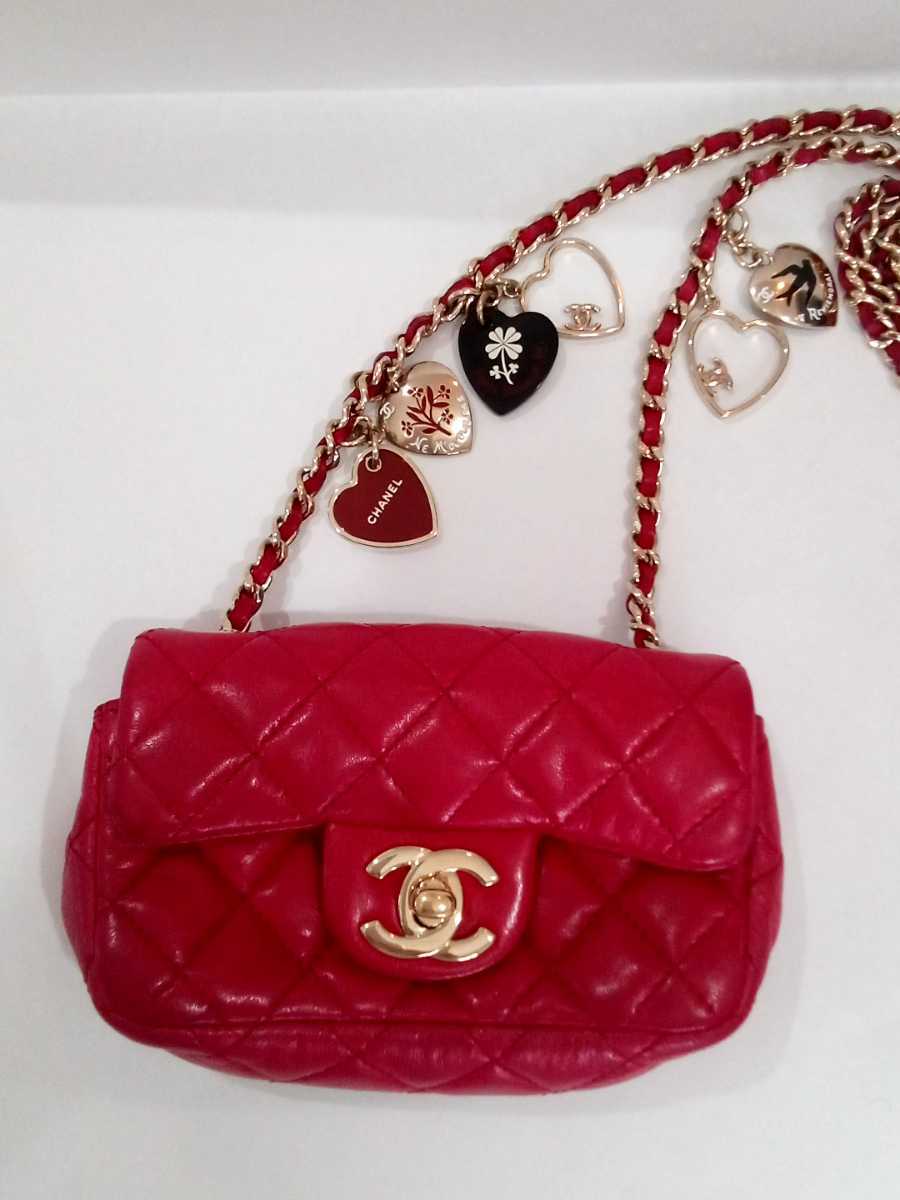 CHANEL チェーンショルダー マトラッセ シャネル ココハンドル ミニ