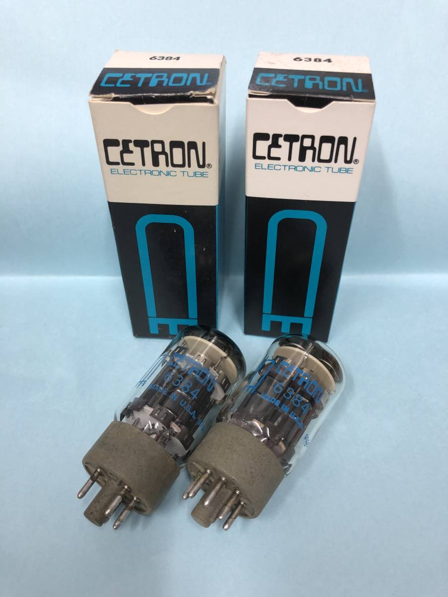 激安大特価，新品 CETRON 真空管 6384 ２本 新古品(真空管)｜売買されたオークション情報、yahooの商品情報をアーカイブ公開 - オークファン 真空管