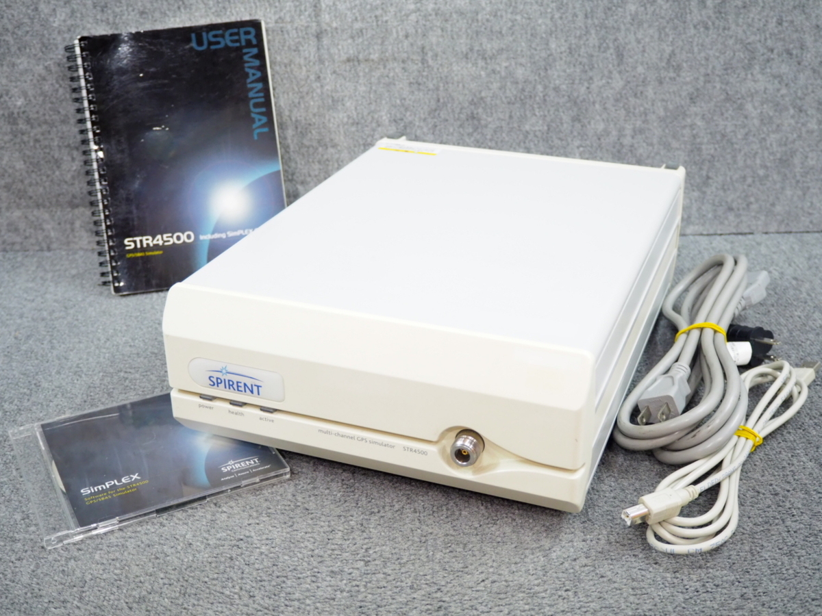 P9 ☆ SPIRENT GPSシュミレータ STR4500 ☆ Spirent STR4500 - MULTI-CHANNEL SPIRENT Volt
