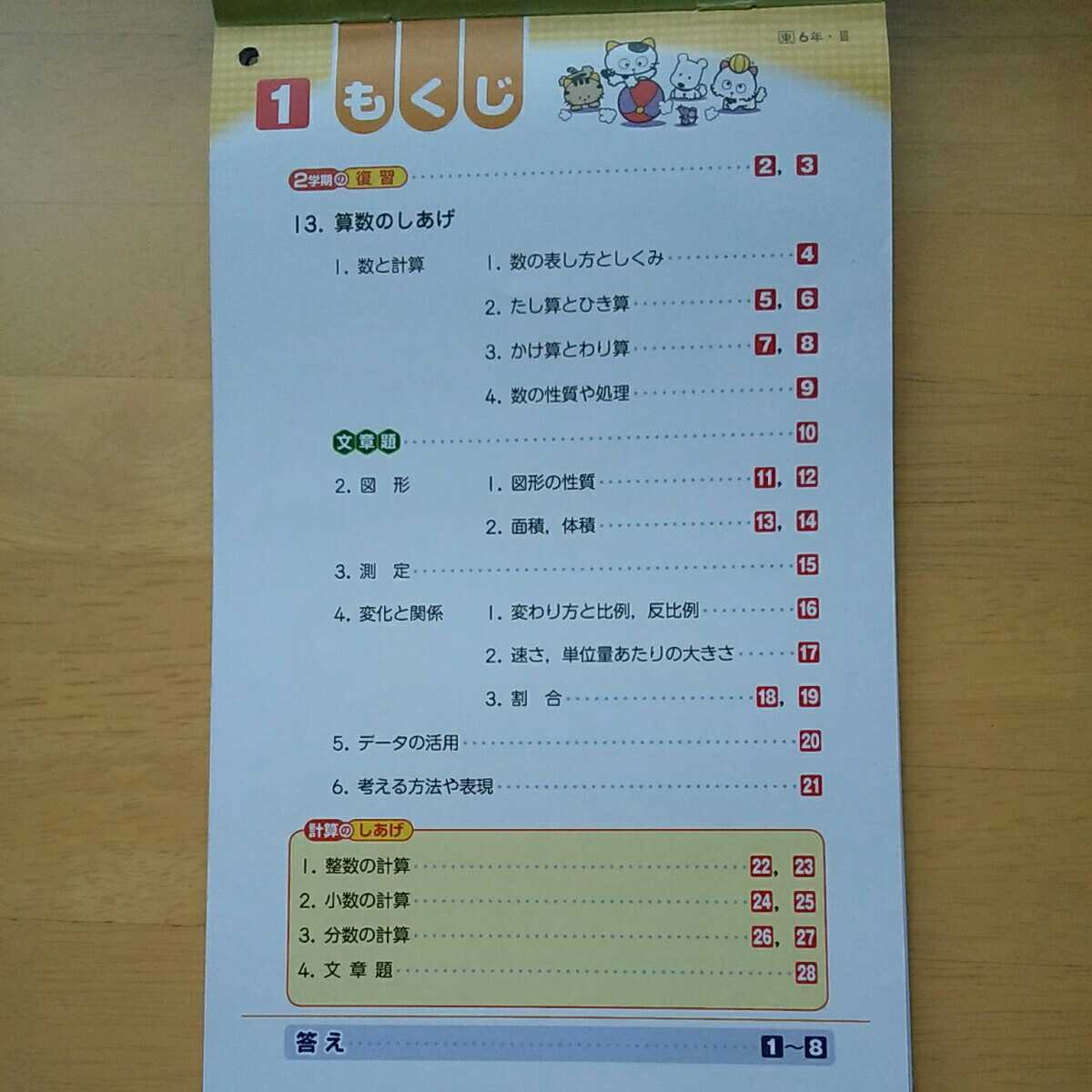 コ 計算ドリル 6年3学期 新学社 算数 タマ フレンズ 小6 小学校 売買されたオークション情報 Yahooの商品情報をアーカイブ公開 オークファン Aucfan Com