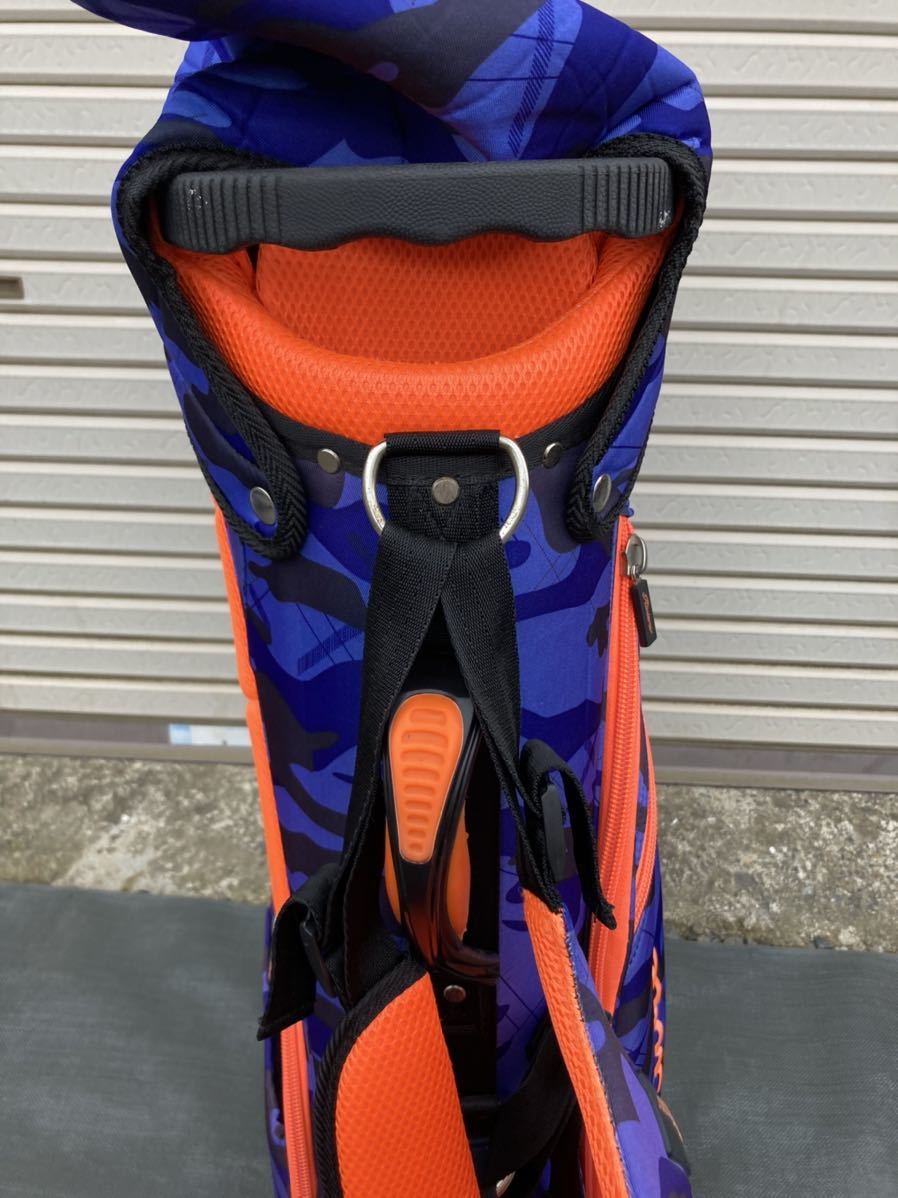 リヴィエラ キャディバッグ ゴルフバッグ 6分割 緑色 軽量 Riviera