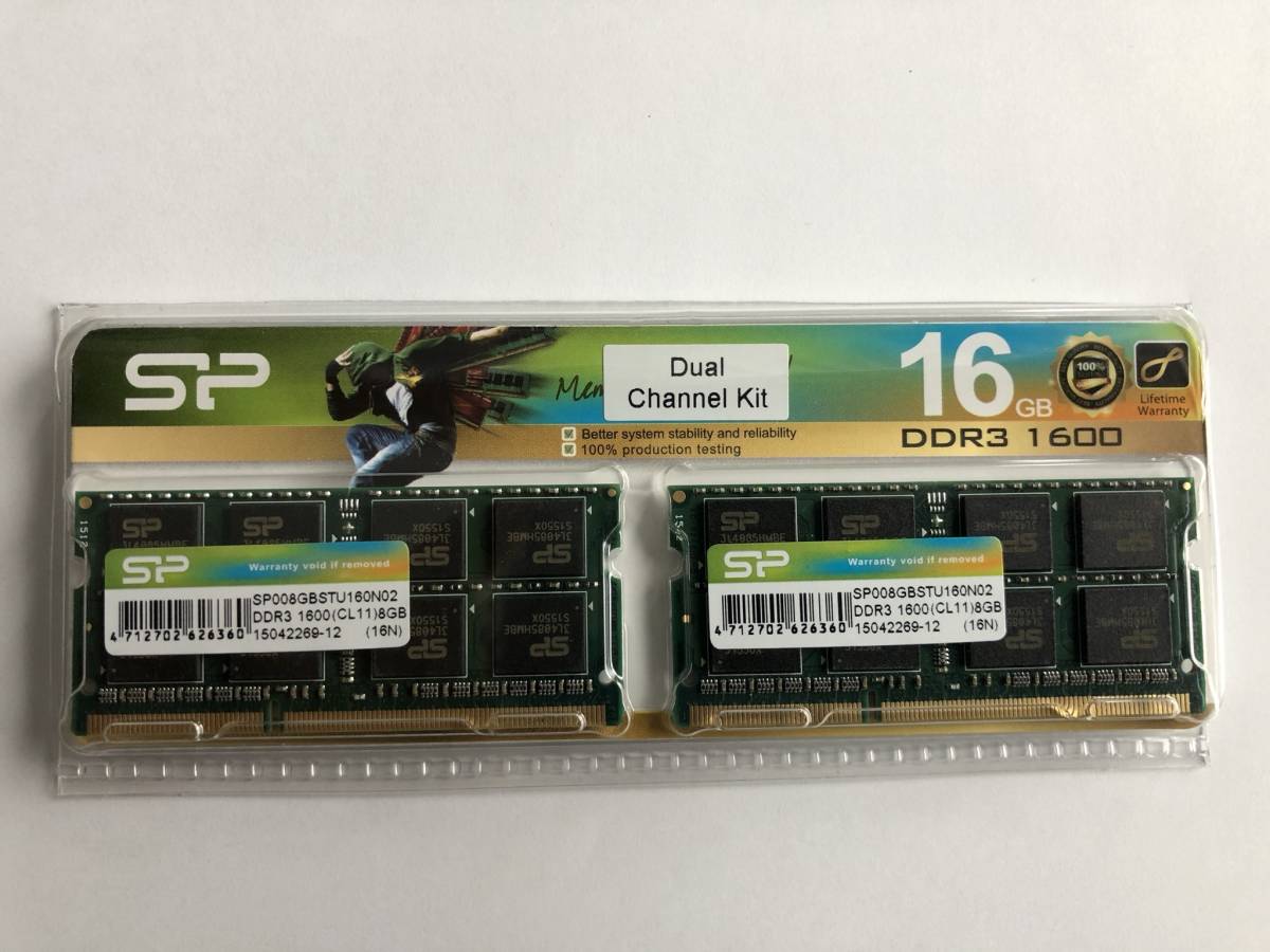 Silicon シリコンパワー DDR4 メモリ Power 16GB SP 8GB (8GBx2枚 2枚 
