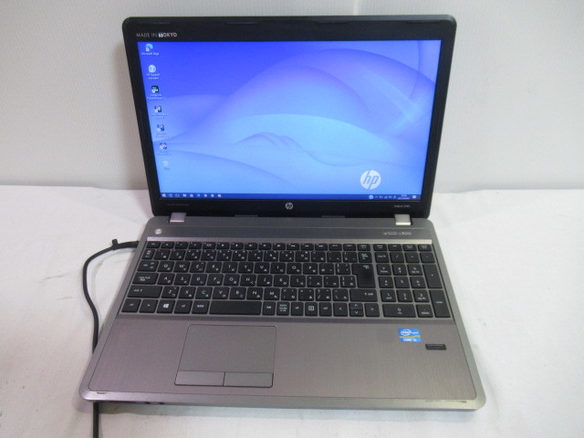 ■テレワーク(26)■hp ProBook4540S Corei5/2.60GHz Win10Pro/Office2007/4GB/新品SSD128GB 15.6インチ 無線LAN/DVDマルチ/指紋認証 爆速!
