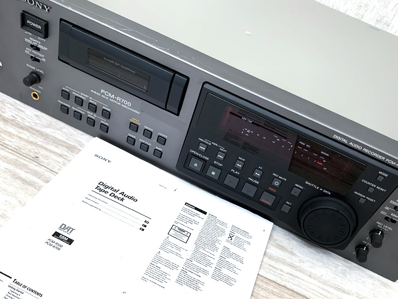 ☆SONY PCM-R700 業務用DATデッキ ソニー☆ 安価