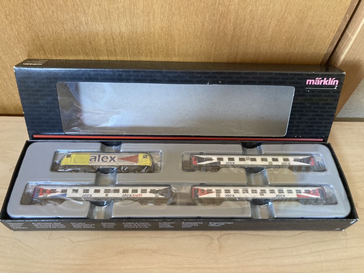 Märklin Zゲージ 81881 alex 列車セット Märklin Zゲージ 81881 alex 列車セット Marklin-81701◇メルクリン