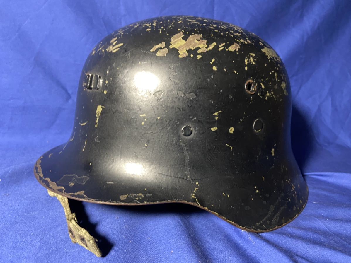 サイズ大 フランコ政権期スペイン軍 実物ヘルメット 鉄兜 鉄帽 - 最新 