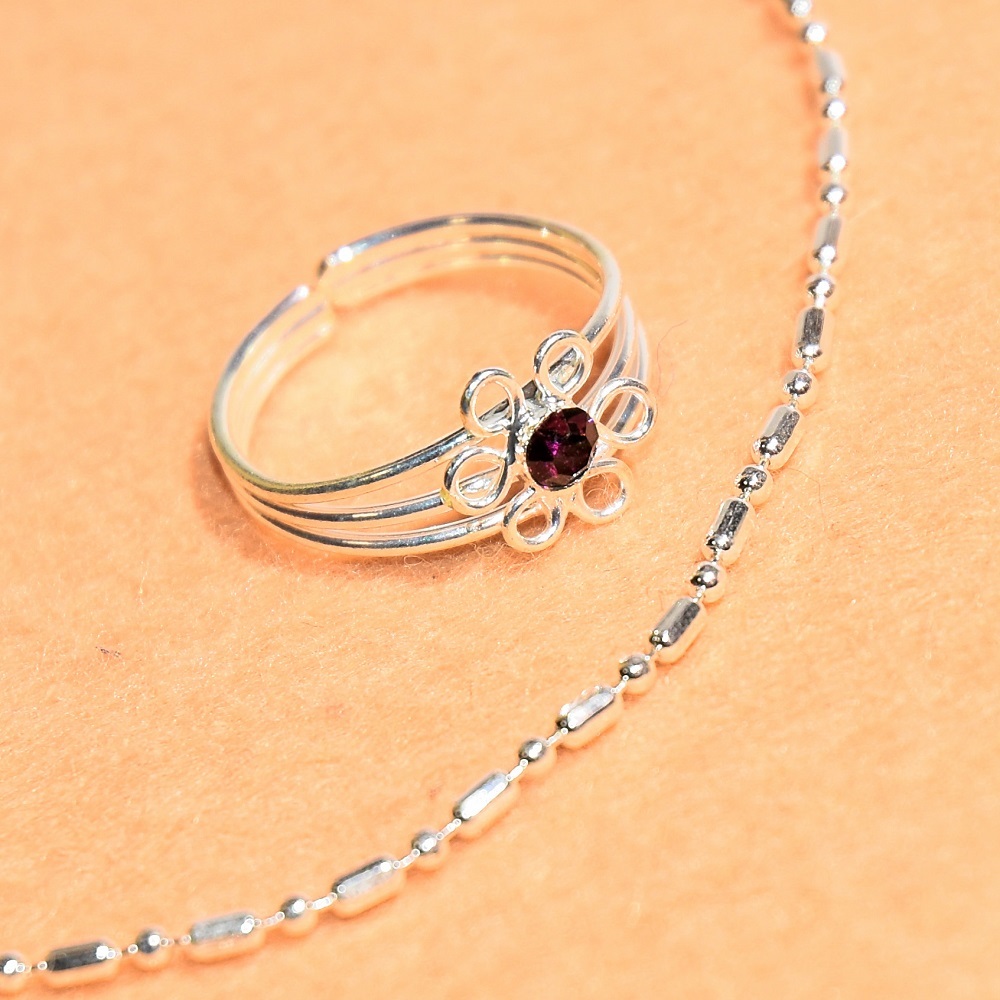 ★アンクレット＆トゥリングセット★新品★Ｃ１２Ａ_1