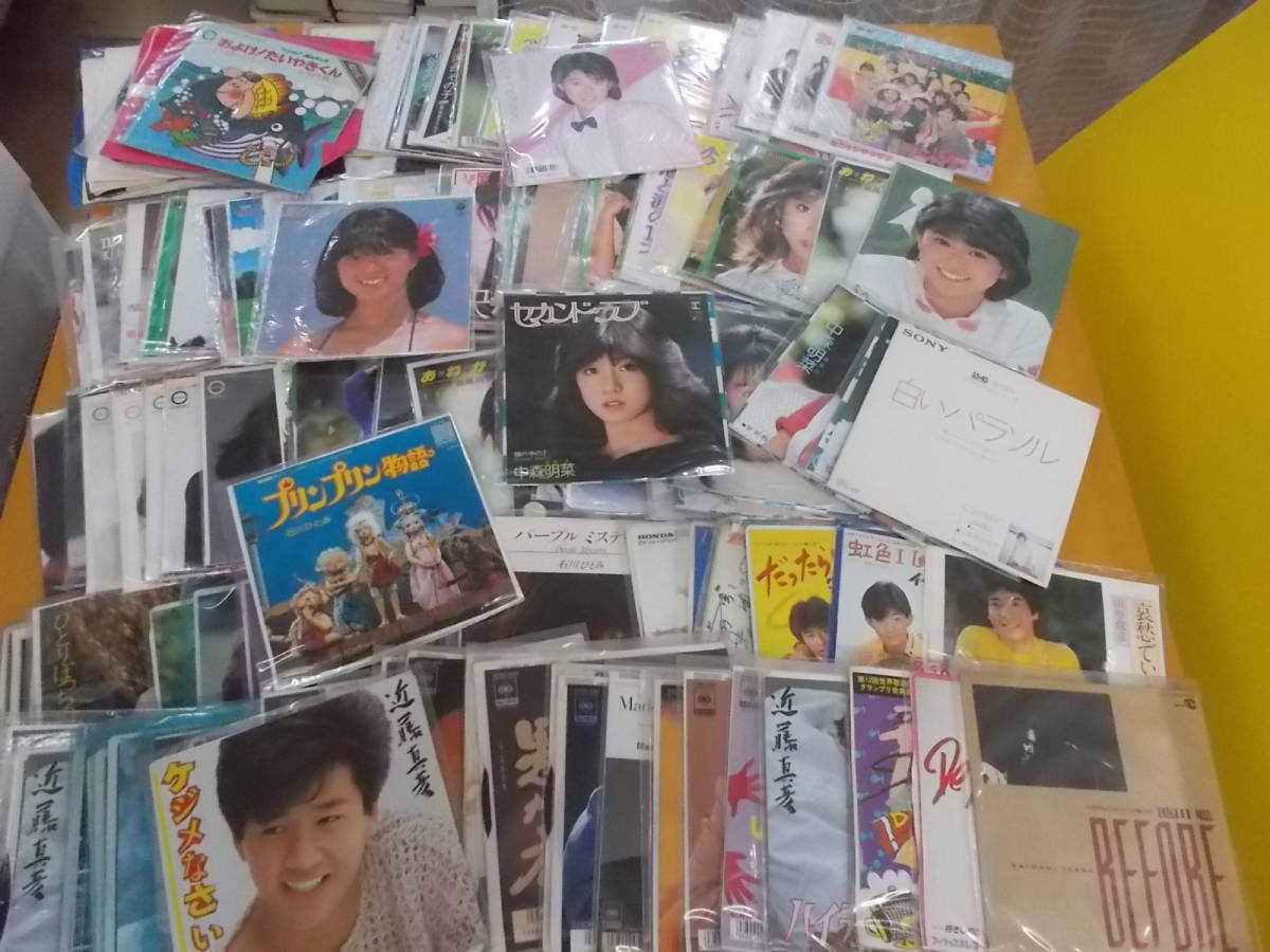 9 レコード Ep 7インチ 70 80年代ポップス 流行歌 ダブりあり 130枚以上 近藤真彦 中森明菜 石川ひとみ おニャン子クラブ ジャパニーズポップス 売買されたオークション情報 Yahooの商品情報をアーカイブ公開 オークファン Aucfan Com