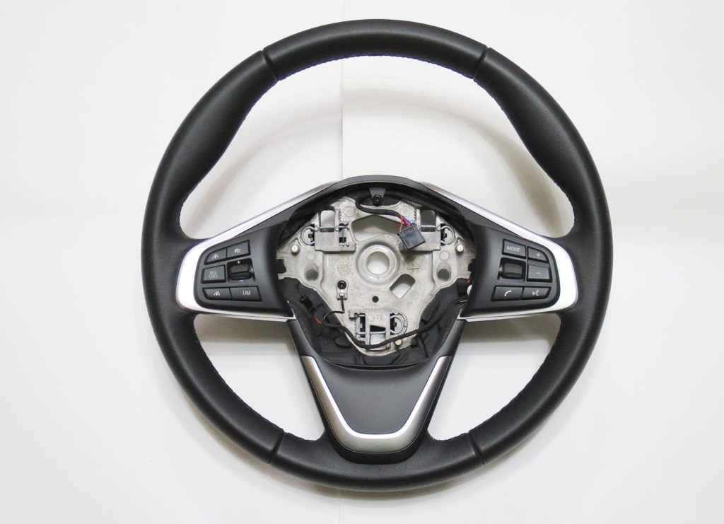 値下げ!! 使用少ない美品★2シリーズ・ F45 純正装着レザーステアリング★ACC　マルチファンクション車対応 F45 F46 F48他★_1