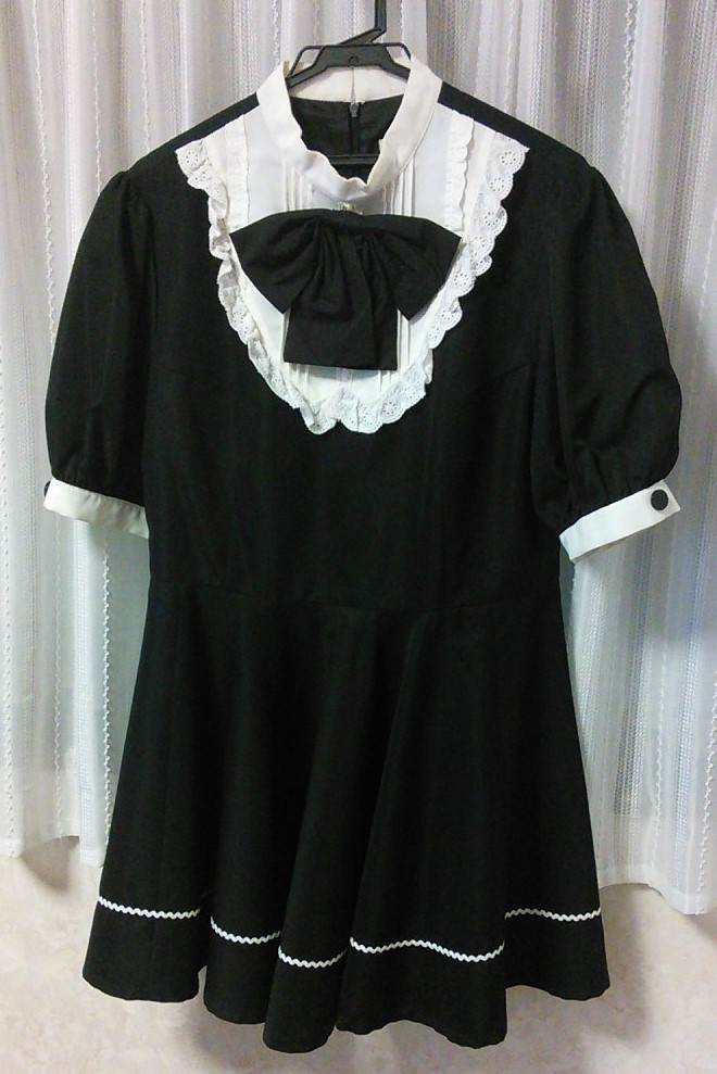 milky ange カフェスタイルメイド コリーナロング XL 黒 ミルキーアンジェ コリーナ カフェスタイルメイド milky リタ、モスグリーンの撮影が終わりました ソロメイド2025年を振り返る 後編｜メイドのはんな