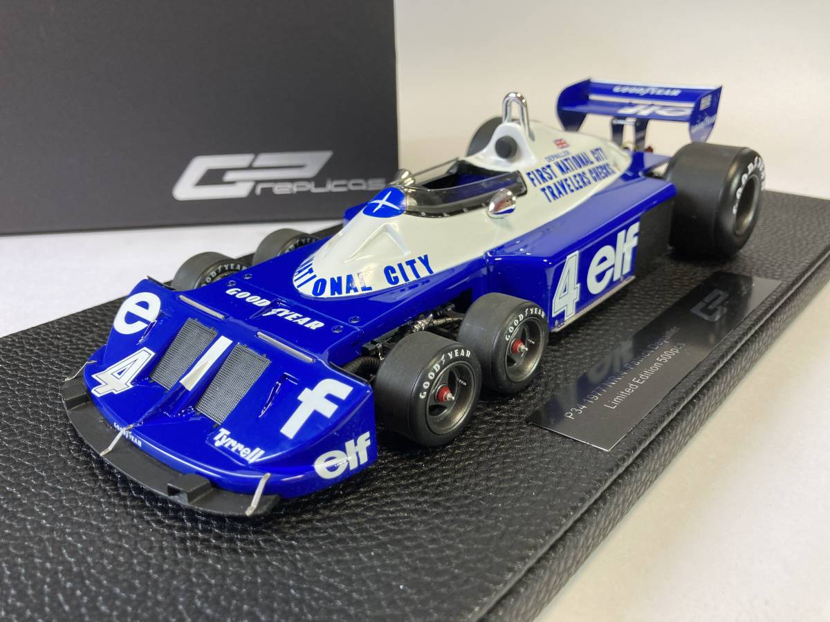 お買い得，100%新品 GP Replicas ティレル P34 Tyrrell P34 1977年 P.デパイユ No.4 1/18 TOPMARQUES トップマルケス 六輪車(BBR)｜売買されたオークション情報、yahooの商品情報をアーカイブ公開 - オークファン BBR
