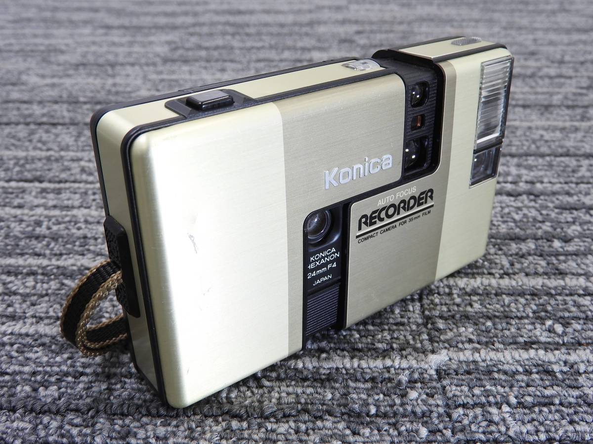 Konica コニカ☆コンパクトカメラ AUTO FOCUS RECORDER レコーダー