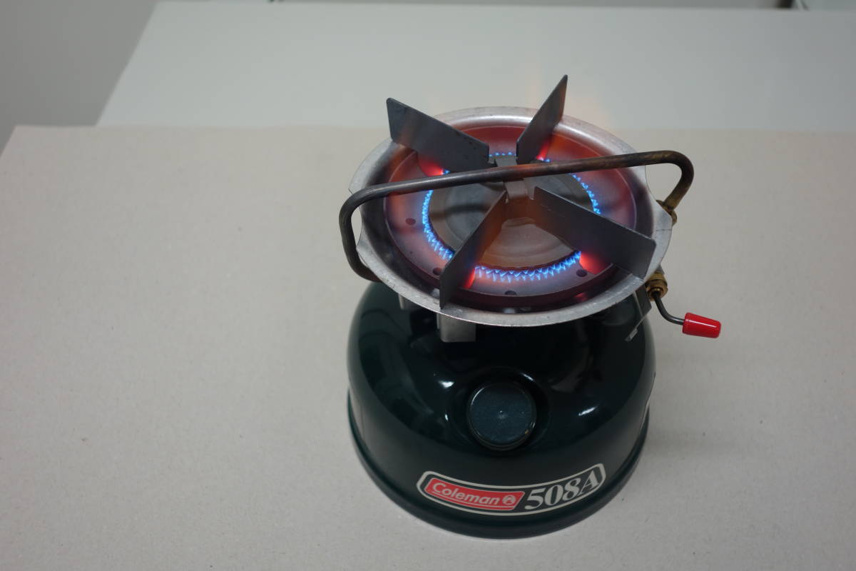 Coleman シングルバーナー 508A ケース付き 完動品 sotoフィード