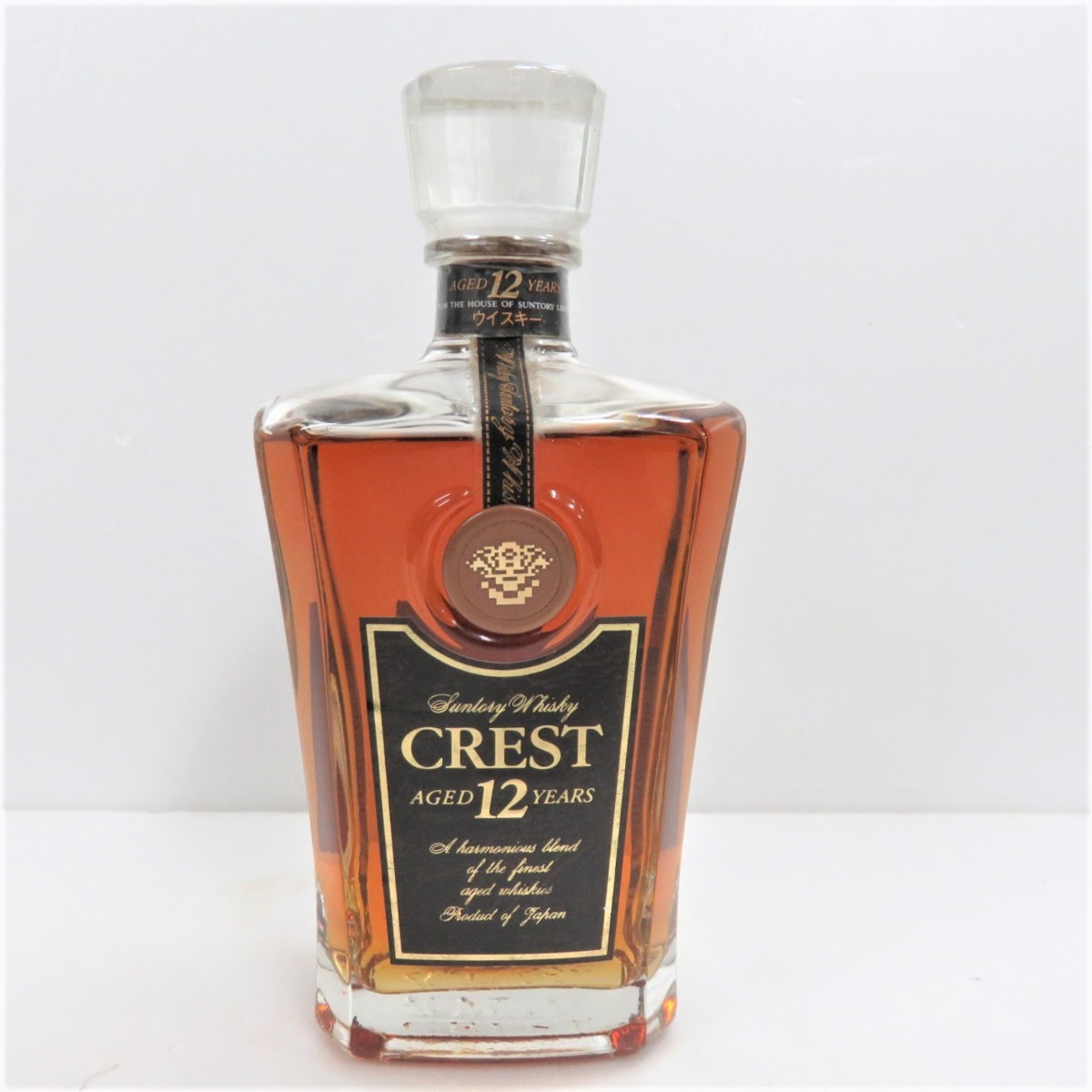 【埼玉限定】1円～ SUNTORY サントリー CREST クレスト 12年 ウイスキー 700ml 43% 未開栓 8080