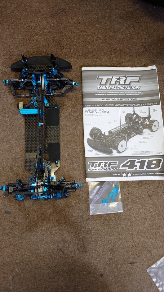 TAMIYA TRF418 中古品 スペアパーツ付属 TRF418 タミヤ - スペアパーツ付属 中古品 Yahoo!オークション落札価格