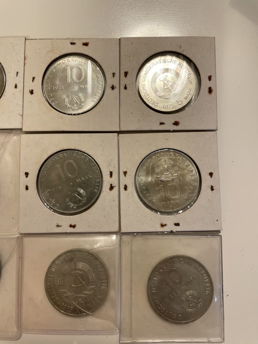 1972年 ドイツ ミュンヘンオリンピック 10マルク 銀貨 2枚 ドイツ 10マルク銀貨 ミュンヘンオリンピック記念 10マルク 未 1972年