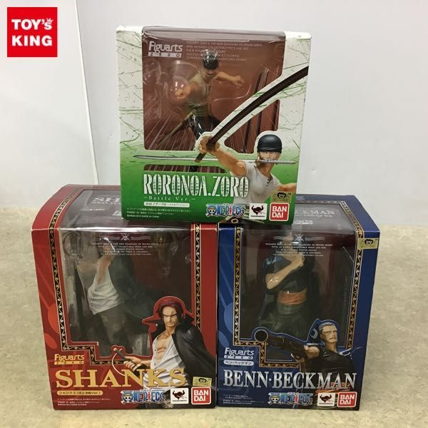 1円～ 欠品 ONE PIECE フィギュアーツZERO シャンクス 頂上決戦Ver 