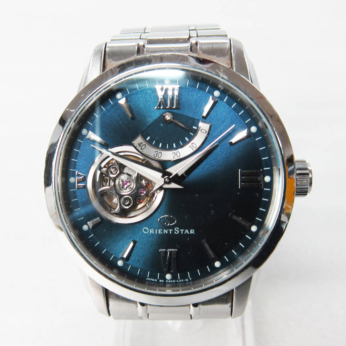 M2310○ ☆ORIENT STAR オープンハート 裏スケ パワーリザーブ 自動 