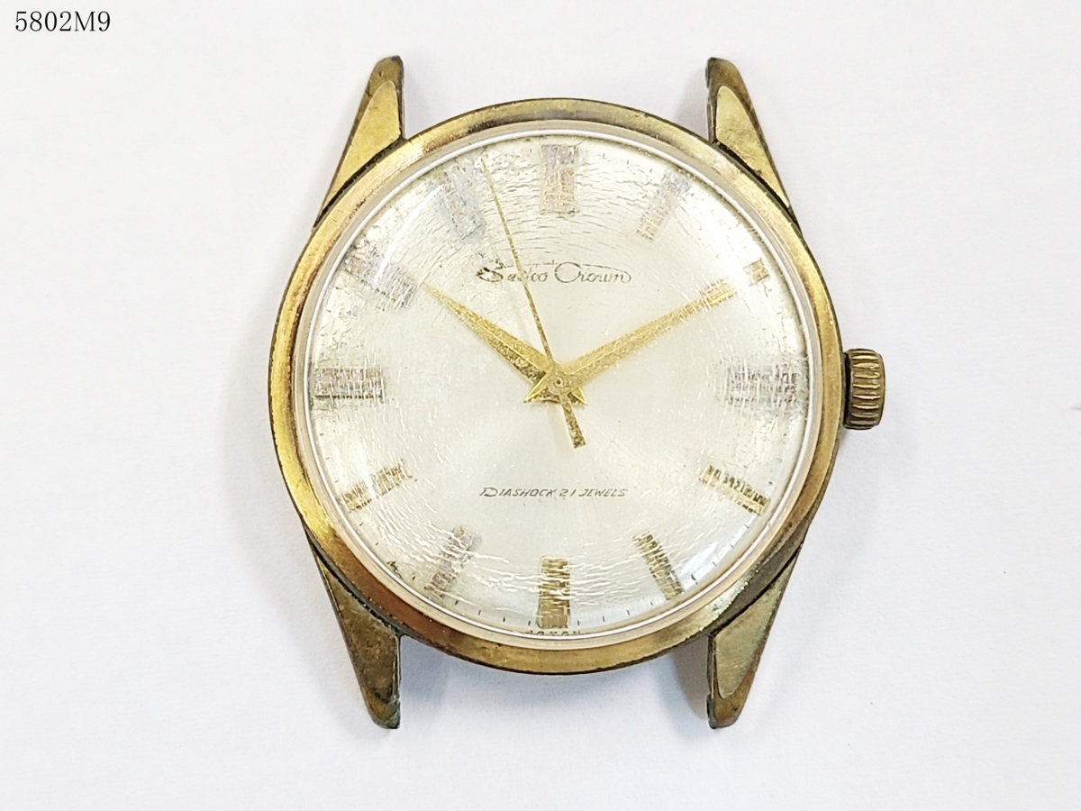 クラウン セイコー 手巻き SEIKO CROWN 1960年代 19石 21石 OH済 