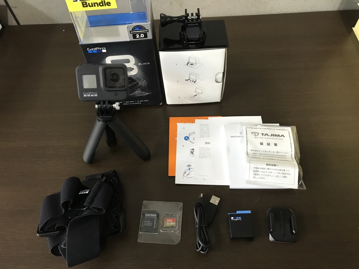 【美品】 GoPro HERO8 限定ボックスセット ゴープロ ヒーロー8 ブラック おまけ付き 保証あり