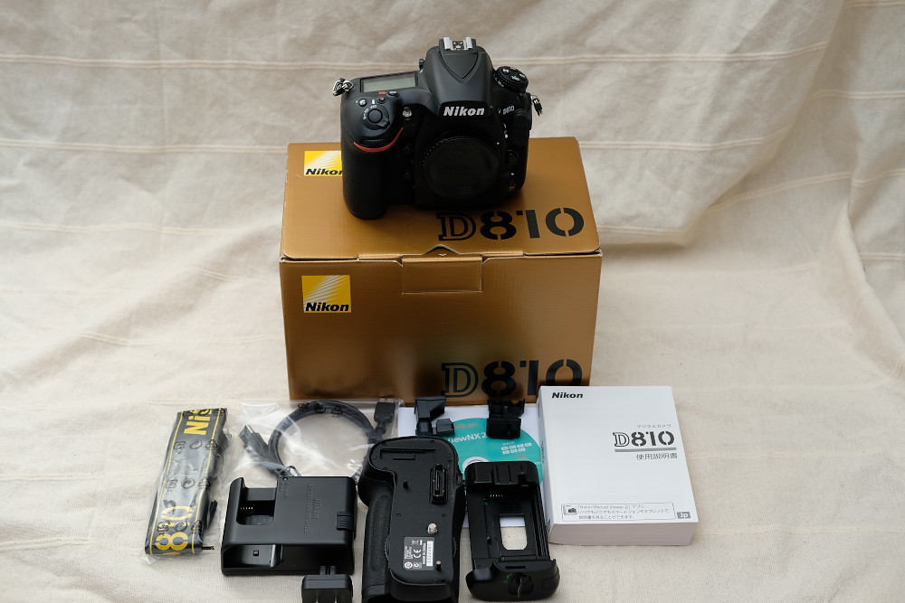 NIKON ニコン　D810 ボディ＋グリップMB-D12【ショット数1万9千回台　中古良品】_1