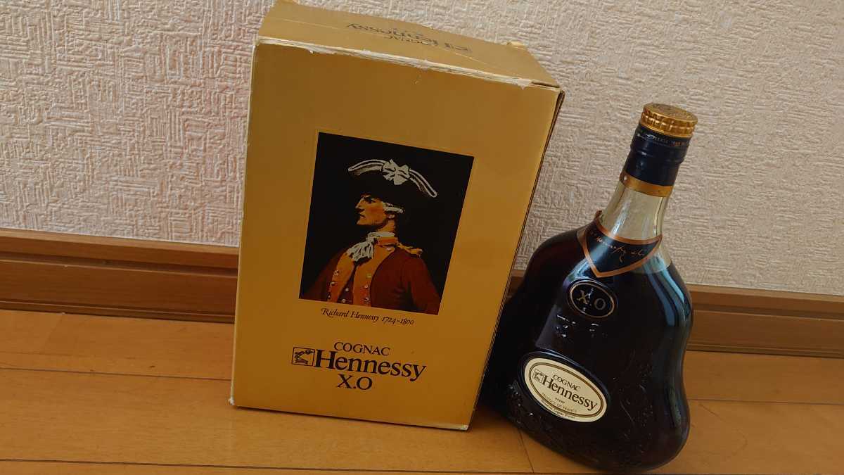 飲料 【未開栓】 ヘネシー X.O Hennessy XO 金キャップ コニャック