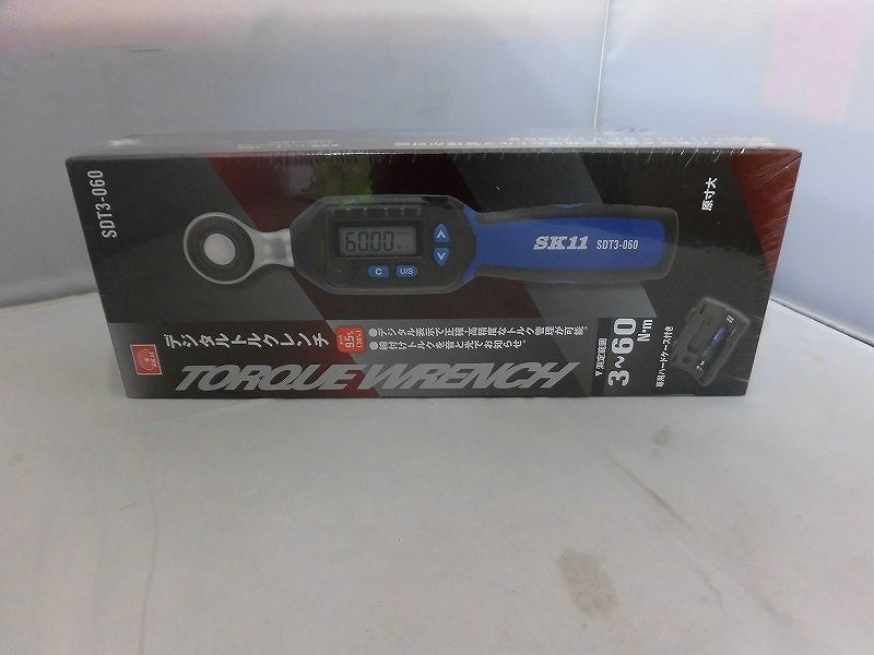 【未使用】 エスケー11 SK11 デジタルトルクレンチ SDT3-060
