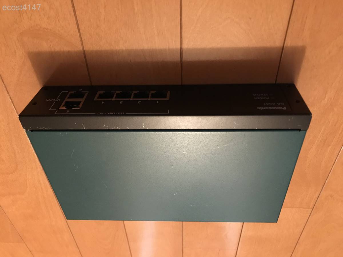 爆買い，SALE Panasonic 全ポートギガ レイヤ2 スイッチングハブ GA-AS4T PN25041(イーサネットハブ)｜売買されたオークション情報、yahooの商品情報をアーカイブ公開 - オークファン イーサネットハブ