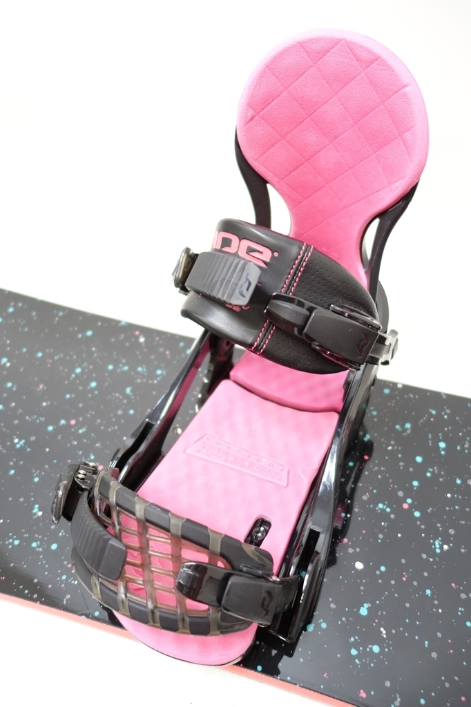 中古 14/15 RIDE Rapture レディース138cm LXh SERIES ビンディング