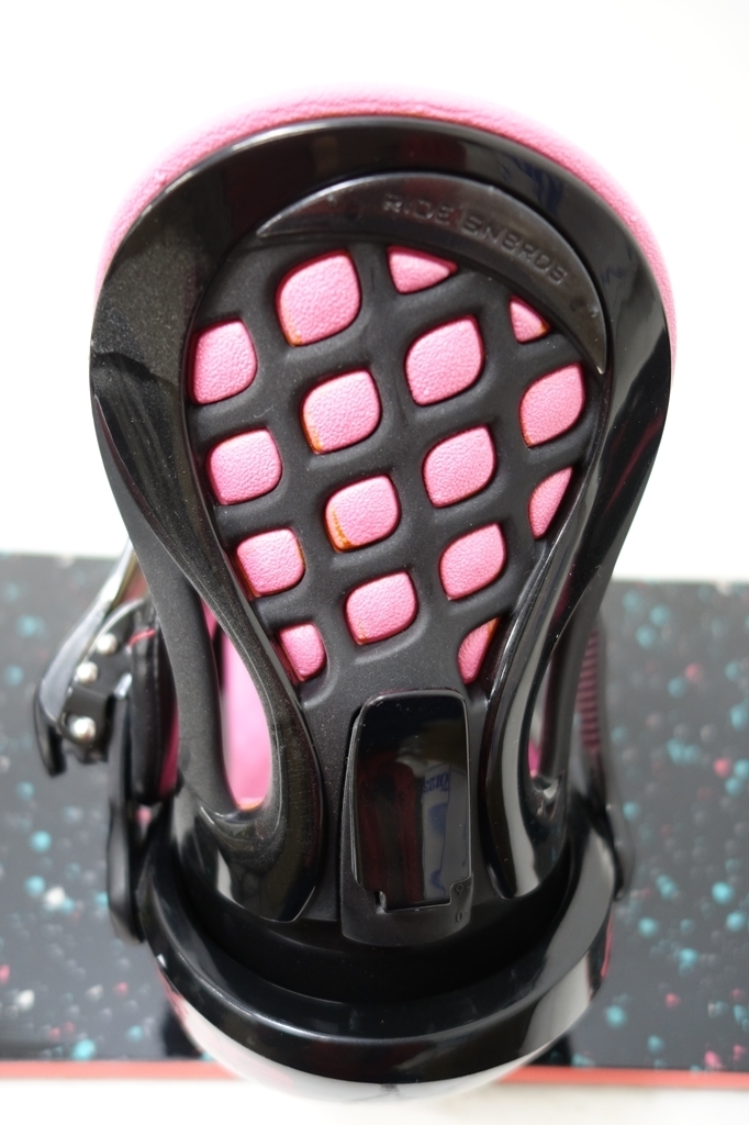 中古 14/15 RIDE Rapture レディース138cm LXh SERIES ビンディング