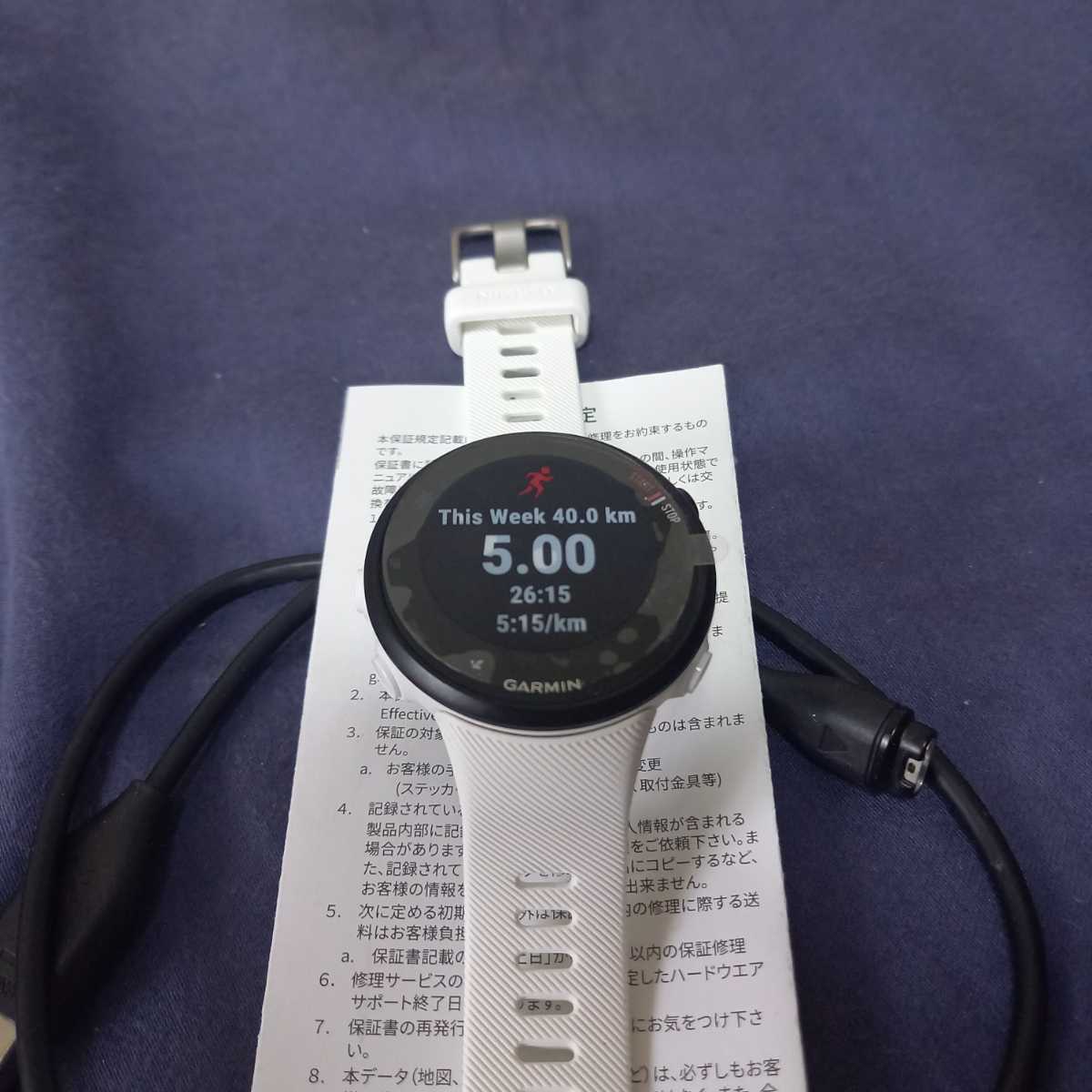 GARMIN ForeAthlete 45 ガーミン 心拍計 ランニング スマートウォッチ 