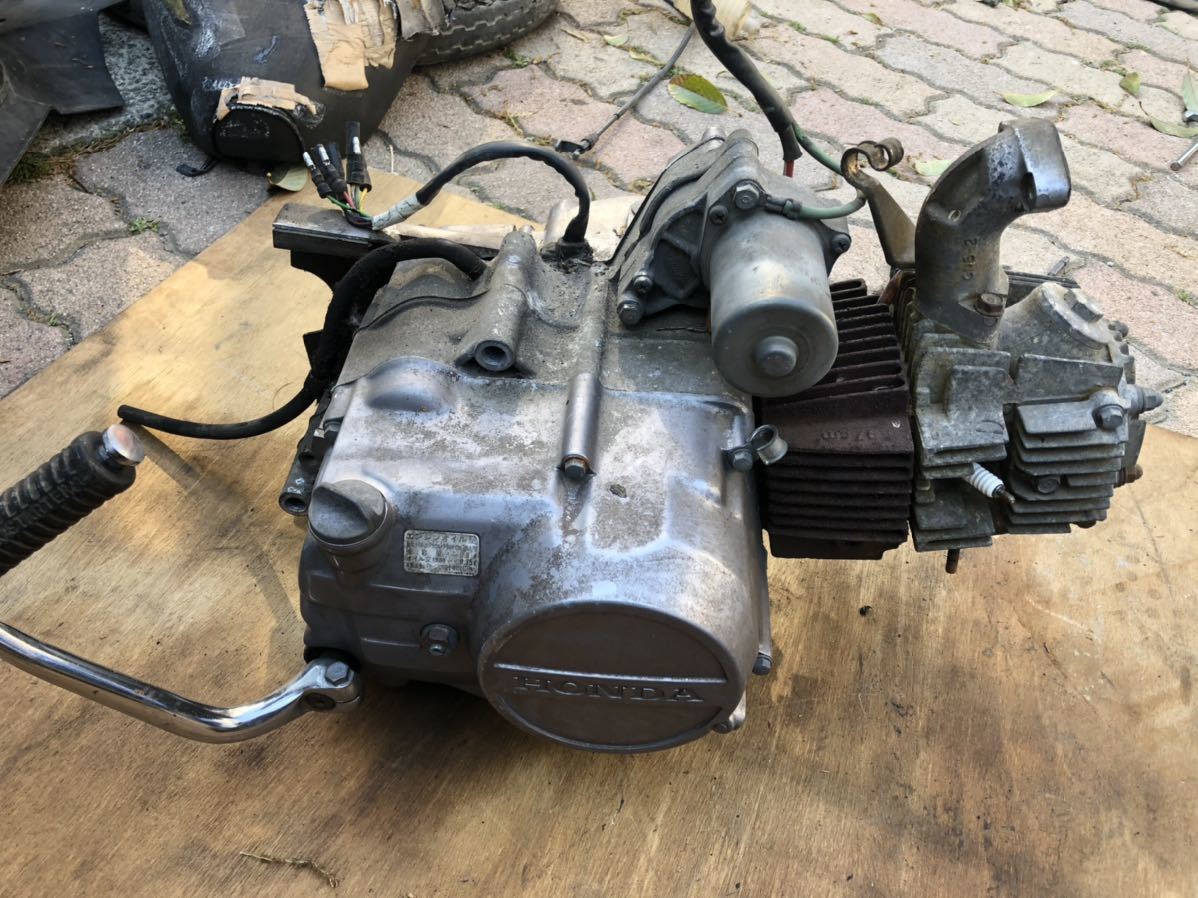 タイカブ★スーパーカブ100EX HA06 C100 エンジン本体 セル付　キック付き