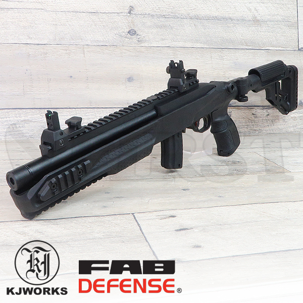KJ WORKS] スタームルガー カービン MK1 MK-1 固定 フェイクウッド