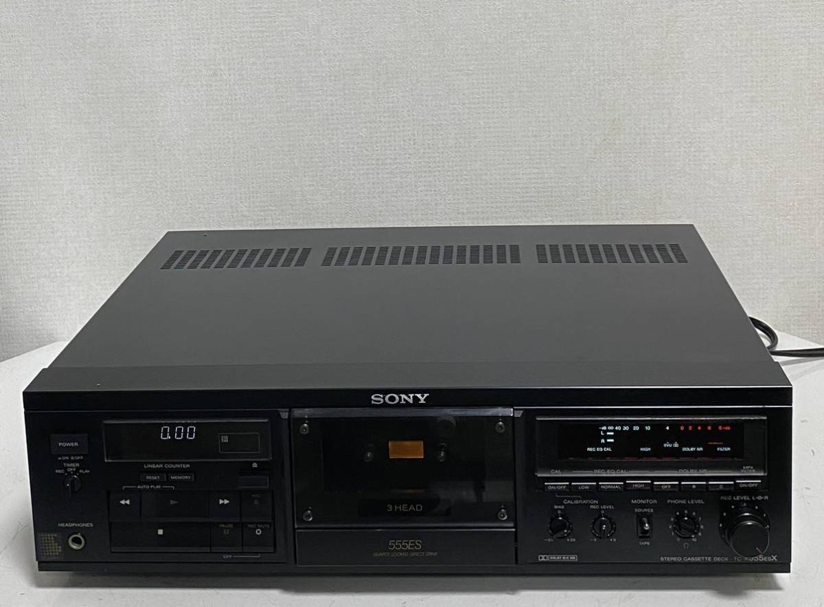 SONY TC-K555ESX ソニー カセットデッキ | ステレオカセットデッキ