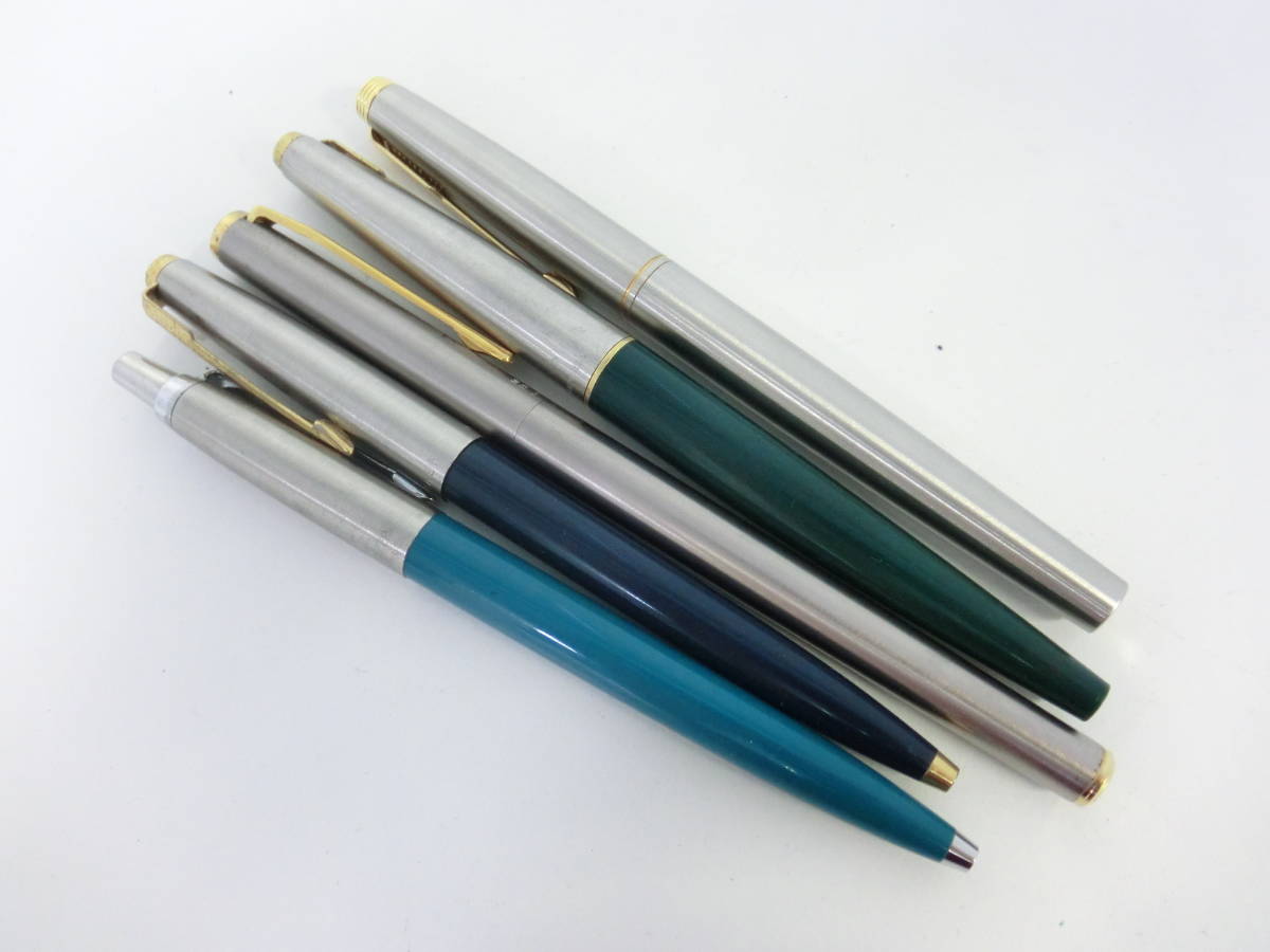 ♪♪#3496 【PARKER】 パーカー 万年筆＆ボールペン エクストラ K14GF