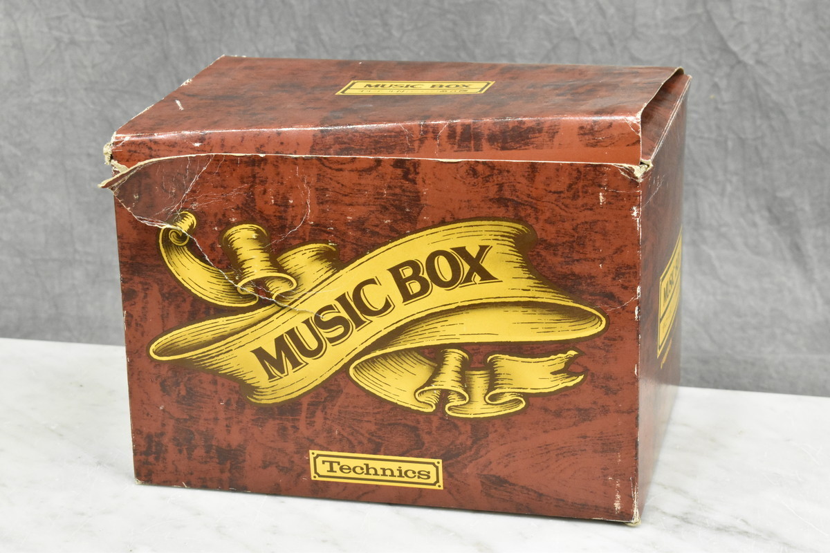 送料無料!!】テクニクス Technics music box EDISON Opera 蓄音機型