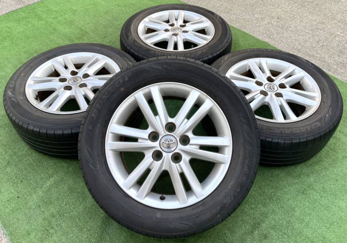 トヨタ マークX 純正 16インチ アルミホイール☆ DUNLOP 215/60R16 4本