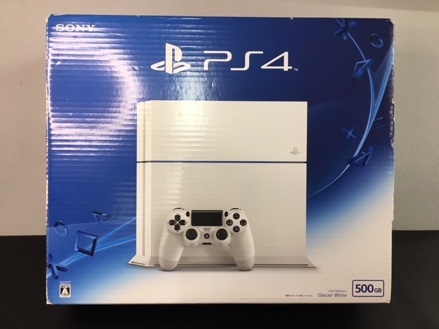 ジャンク品 ソニー PS4 CUH-1200AB02 500GB グレイジャーホワイト PS4
