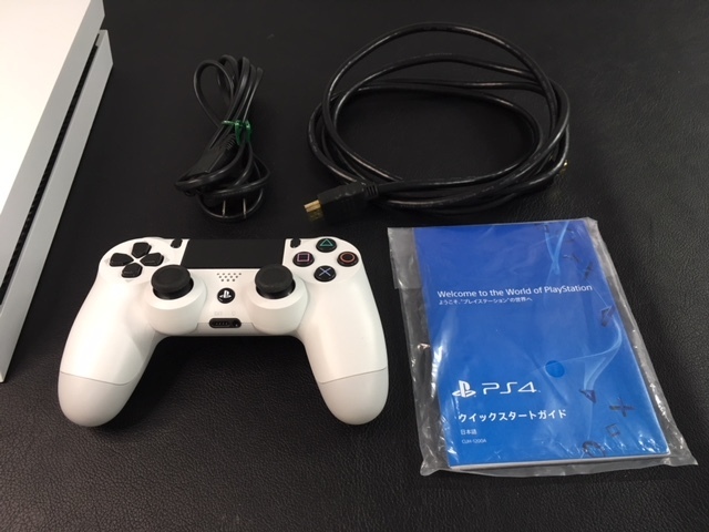 ジャンク品 ソニー PS4 CUH-1200AB02 500GB グレイジャーホワイト PS4