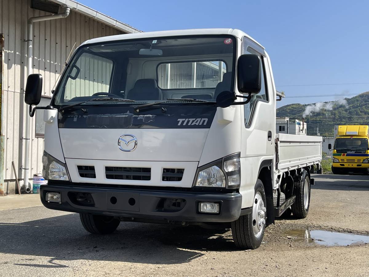 動画有！売り切り！H18年 マツダ タイタン TITAN ワイド 平ボディ 2t 